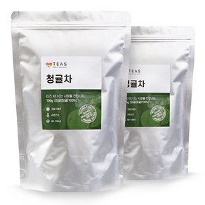 티즈 청귤차 100g, 2개, 2개, 1개입