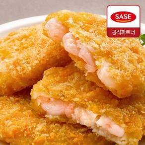 [마녀바스켓] 빵가루 리얼 새우패티 햄버거 새우패티 650g (65gx10개입) 1개