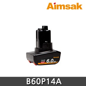 아임삭 14.4V 6.0AH 배터리 밧데리 B60P14A AI414M AD414R AH414T BL14M BL14T BL41R BL14P BL14G BL14Q, 1개, 1개입