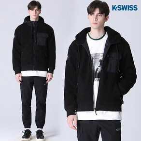 [케이스위스] [(K-SWISS)] 루이스 나일론 혼방 양털 후리스