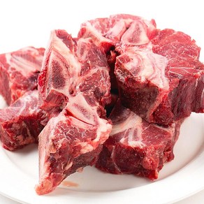 (배터짐) 곡물 소목뼈 수입산 곰탕 뼈찜 (일요일&당일발송), 6kg, 1개