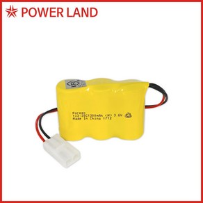 [예비전원 소방용배터리] PORESO Ni-CD 1x3 3.6V 1300mAh