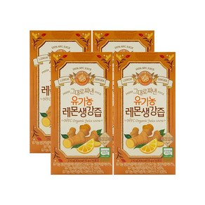 홀베리 그대로 짜낸 레몬생강즙 15g x 14포 X 4박스 I, 4개