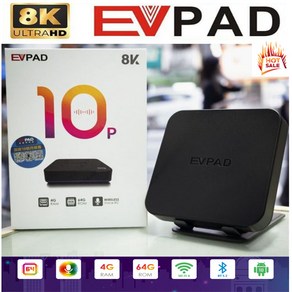 EVPAD TV 박스 2024 아시아 셋톱 박스 10P 4GB64GB EVPAD 10S 2GB32GB 핫 셀러