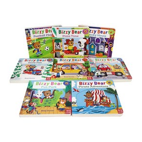 (북메카 영어원서) Bizzy Bea Steady Selle 8 Books Set 3(QR음원 포함) 비지베어 리딩음원 조작보드북, Nosy Cow