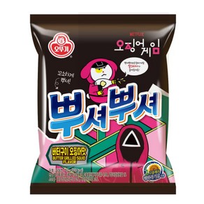 오뚜기 뿌셔뿌셔 버터오징어맛, 6개, 90g