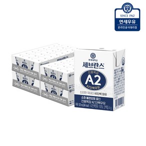 세브란스에이투 전용목장 A2 단백우유, 125ml, 24개