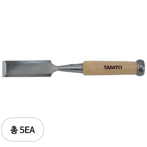 스마토 목공용끌 나무자루 SM-FC25W C1093016, 5개