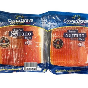 스페인 코스트카 브라바 하몽 세라노 스티로폼 아이스박스 포장 냉장 250g x 2개