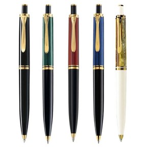 PELIKAN 펠리칸 볼펜 K400 (블랙 녹색 청색 적색 백색)