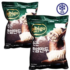 코스트코 비비고 수제만둣집 든든한섬만두1408g X 2봉 아이스포장무료, 1.408kg, 2개