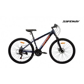 [사바코리아] SAFEWAY T200 27.5인치 21단 MTB 자전거 2023, Black, 1개