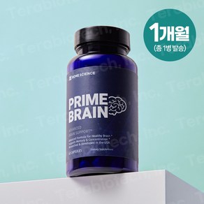 본사이언스 프라임 브레인 영양제품 포스파티딜세린 징코 알파 GPC PRIME BRAIN 1병, 1개, 60정