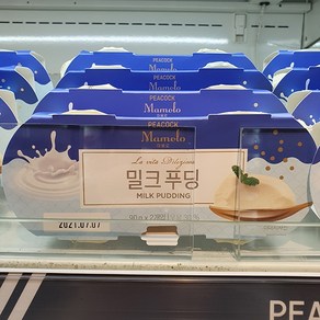 피코크 마몰로 밀크푸딩 180g, 1개