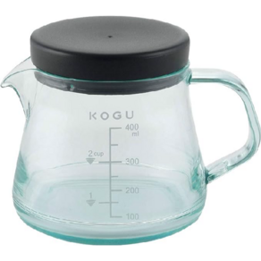 시모무라 코구 KOGU 잘 깨지지 않는 커피 서버 400ml/700ml, 400ml, 1개