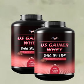 1+1 3.2kg 2개 유에스게이너웨이 단백질보충제 헬스프로틴 체중 근육 게이너 탄수화물 벌크업