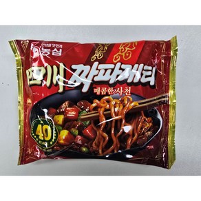 농심 사천 짜파게티 137g, 40개