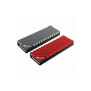 존스보 JONSBO M.2 HEATSINK 방열판 NVMe SSD 2280 PS5 최적, 골드, 방열판(보급형 써멀패드), 1개