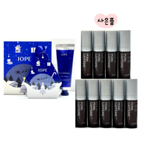 크림+오르골케이스//구매시/ 아이오페 피디알엔 카페인샷 5ml 9개