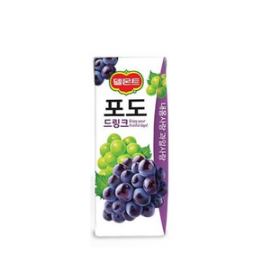 델몬트 드링크 포도 190ml 24개, 190ml × 24개