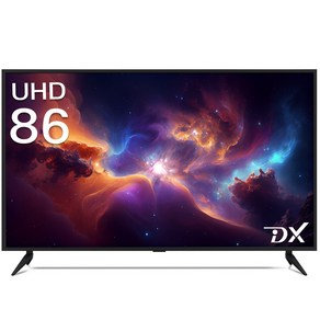 디엑스 LG 정품패널 86인치 4K UHD LED TV 대형 모니터 티비 D860XUHD