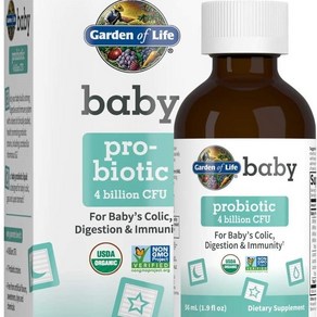 Gaden of Life Baby Pobiotics 4 Billion CFU Oganic Liquid Pobiotic, 1개, 56ml