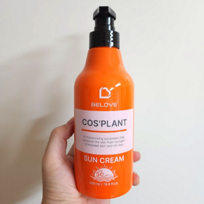 [BEST] 비러브 코스플랜트 선크림 SPF50+PA+++ 로션타입 대용량 가성비 sun ceam, 2개, 500ml