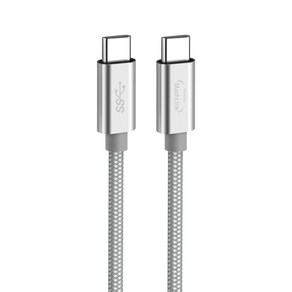 마하링크 USB C GEN1 PD60W 10G 초고속 케이블 60CM ML-CCG16 C타입 C to C 패브릭재질 PD3.0 고속충전 데이터전송 10Gbps, 1개