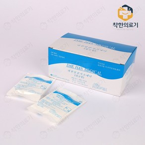 대한위재 멸균거즈에이 2인치x2인치x5매(5cmX5cm) 20포 1통, 1개