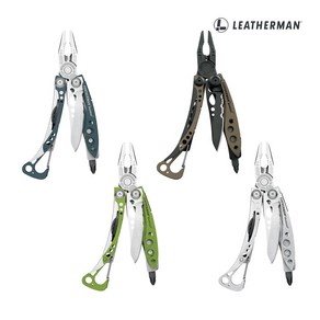 레더맨 스켈레툴 코요테탄 멀티툴 / LEATHERMAN Skeletool 7-in-1 Lightweight Minimalist Multi-tool, Black/Tan, 1개