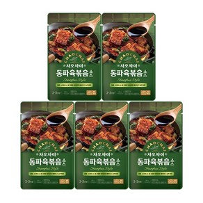 차오차이 오향의풍미 동파육볶음소스, 100g, 5개