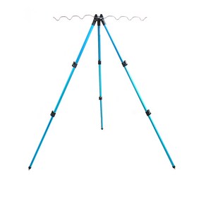 3단 원터치 원투받침대 낚시거치대 낚시대거치대, 2. 블루
