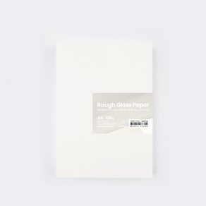 PaperPhant 하이퀄리티 용지 러프그로스지(Rough Gloss paper) 내츄럴