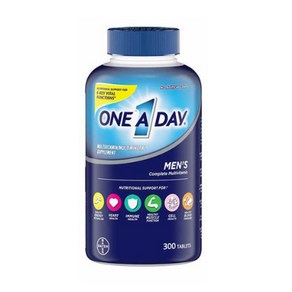 원어데이 One A Day 남성 멀티비타민 Men's Multivitamin, 1개, 300정