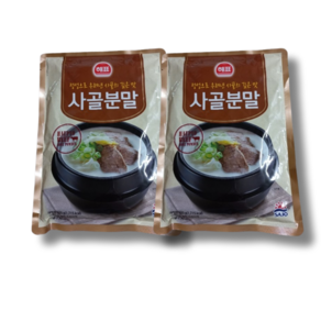 사조해표 사골분말 500g 2개