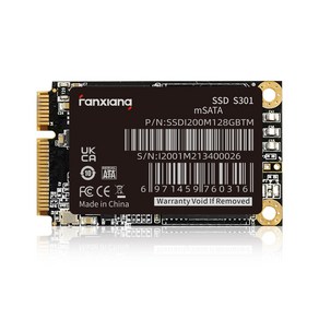 fanxiang mSATA SSD 정품 판매점 3D TLC 무상5년, 128GB