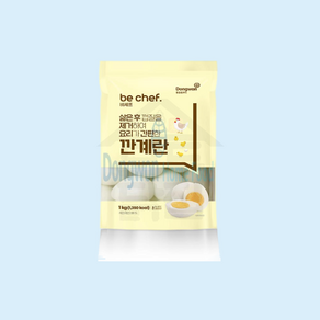 동원 홈푸드 비셰프 깐계란 1kg 국산 약 20알 간편하게 조리하는, 1개