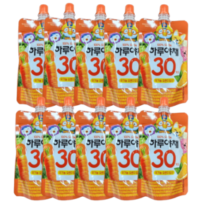 하루야채 뽀로로, 10개, 110ml