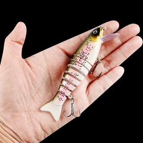 4D루어 꺽임루어 분리형루어 관절루어 하드베이트 배스루어 농어루어, 1개, 20g, 6