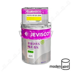 제비스코 우방코트 S 중도 20kg 2액형 우레탄 옥상 방수 경화제 포함