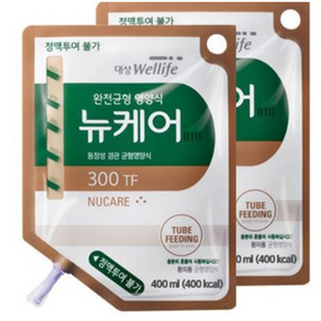 대상wellife 뉴케어 300TF RTH 완전균형 영양식, 400ml, 20개