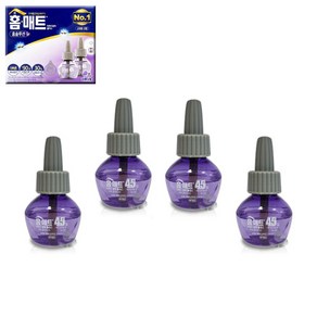 홈매트 리퀴드 라벤더 허브 모기약 리필 4p, 1개, 116ml