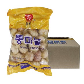 동보식품 통마늘 절임4kg 4개 1박스, 4kg