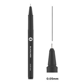 모로토우 블랙라이너 0.05mm - 먹선 건담 프라모델