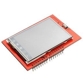 아두이노우노 터치 스크린 쉴드 컬러 2.4인치 TFT LCD, L1161. 아두이노 우노 컬러 터치 스크린, 1개