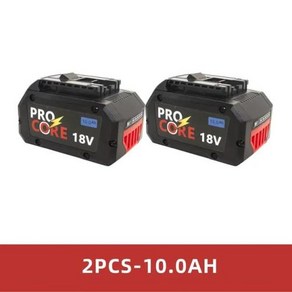 ProCORE 교체 배터리 보쉬 18V 전문 시스템용 무선 도구 BAT609 BAT618 GBA18V80 21700 배터리 18V 1000