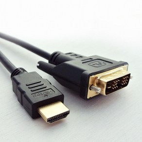 HDTOP HT-HD020 기본형 HDMI to DVI 케이블 (v1.1 2m 싱글), 1개