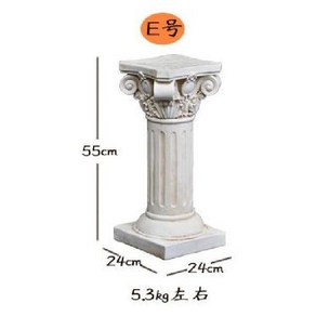 유럽풍 로마 기둥 그리스 신전 조형물 촬영 소품 성당 웨딩 아테네 화분대 상품