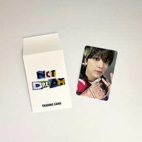 엔시티드림 해찬 잇티제 성수 팝업스토어 포토카드 포카 화이트 NCT DREAM HAECHAN ISTJ POP UP PHOTOCARD A_1