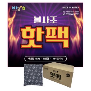 바른생활 불사조 핫팩 150g 10P, 10개